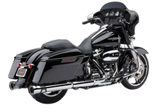 4" Race Pro Slip Ons Chrome Flh/Flt 17 22