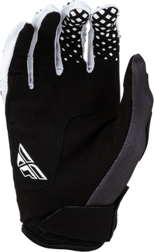 Kinetic Fade Gloves Black/White/Hi Vis Lg