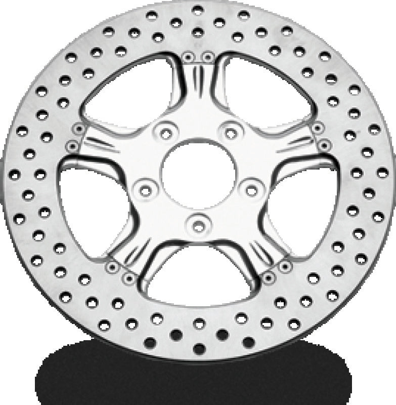 Performance Machine Disc/Carr 11.5 Wrath Fr - Chrome