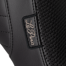 LE PERA Kickflip Daddy Long Legs Low Rider Seat - Basket Weave - Black - FL/FX '18-'24 LYR-590DLBW