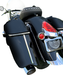 CUSTOM DYNAMICS Saddlebag Lights - Low Profile - Smoke Lens - Indian CD-IND-SPR-V2-S