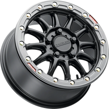 RACELINE WHEELS Wheel - Alpha - Front/Rear - Black/with Gun Metal Ring - 17x7 - 5/114.3 - +25 mm A14BG-77012+25
