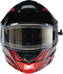 Z1R Solaris 2.0 Helmet - First Tracks - Electric - Dual Pane - Black/Red - XS 0120-0825