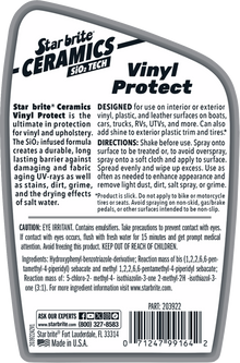 STAR BRITE Ceramic Vinyl Protectant - 22 U.S fl oz. 203922