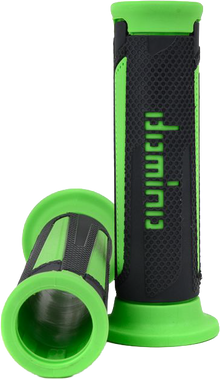 A350 Turismo Grips Anthracite/Green Pair