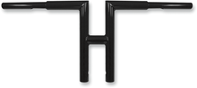 LA CHOPPERS 1-1/4" Miter-T Handlebar - 12" - Black LA-7386-12B