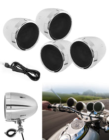 4 Speaker System Chrome