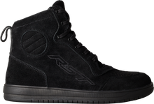 Hitop Moto Sneaker Ce Boot Black Suede Sz 8