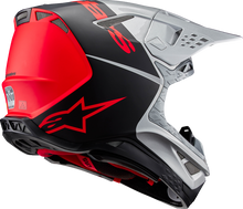 ALPINESTARS Supertech M10 Helmet - Flood - MIPS® - Gloss Silver/Black/Orange Fluo - 2XL 8301023-1954-XXL