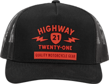Spark Hat Black/Red