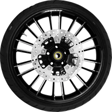 COASTAL MOTO Atlantic Front Wheel - Black Cut (21") | Rotors (11.8") | Dunlop Tire (130/60B21) PKG-ATL213BC-ABST