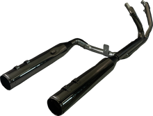 KHROME WERKS 2-into-2 Dominator Exhaust System with 4-1/2" Mufflers - Eclipse® with Race Tip - M8 201130
