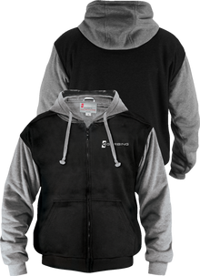 GERBING HEATED CLOTHING 7 V Battery Heated Hoodie - Black - 2XL GERHDY7VUNIBLKXXL