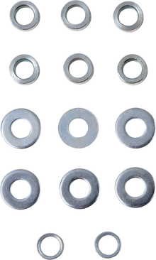 UFO Fork Tube Protectors - White KA04763#280