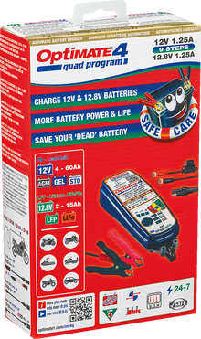 TECMATE Battery Charger/Maintainer - Quad Programer TM631