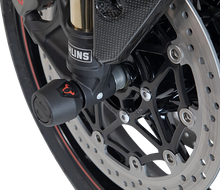 SW-MOTECH Axle Sliders - Front - Set - Triumph/Yamaha/Royal Enfield STP.11.176.10001/B