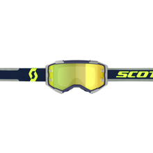 Fury Goggle Blue/Grey Yellow Chrome Works Lens
