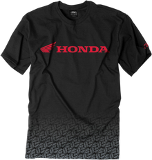 FACTORY EFFEX Honda Fade T-Shirt - Black - Large 15-88302