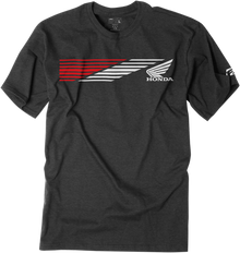 FACTORY EFFEX Honda Speed T-Shirt - Heather Charcoal - Large 19-87304