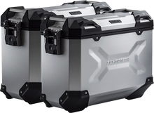 SW-MOTECH TRAX ADV Aluminum Case System - Silver - BMW S 1000 XR '15-'19 KFT.07.592.70001/S