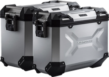 SW-MOTECH TRAX ADV Aluminum Case System - Silver - Suzuki V-Strom 800 '23-'24 KFT.05.845.70000/S