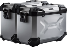 SW-MOTECH TRAX ADV Aluminum Case System - Silver - Triumph Tiger/Tiger Explorer 1200 '12-'21 KFT.11.483.70101/S
