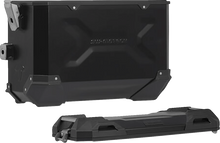SW-MOTECH TRAX ADV Aluminum Case System - Black - Ducati Multistrada V4 '21-'24 KFT.22.822.70300/B
