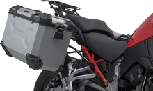 SW-MOTECH TRAX ADV Aluminum Case System - Silver - Ducati Multistrada V4 '21-'24 KFT.22.822.70300/S