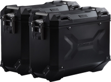 SW-MOTECH TRAX ADV Aluminum Case System - Black - BMW R 1300 GS '24 KFT.07.975.70000/B