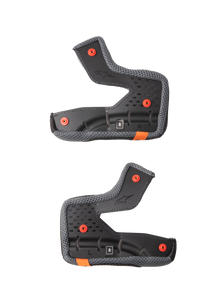 Sm7 Cheek Pad Set Black Xl 30mm