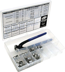 Stepless Clamp Fuel Line Fittings Kit 80/Pc