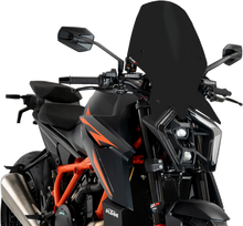 PUIG HI-TECH PARTS New Generation Windscreen - Black - 1390 Super Duke 21907J