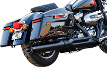 S&S CYCLE 2-into-1 Sidewinder Exhaust System - 50-State - Black - M8 Touring 550-0759