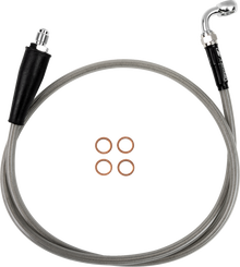 MOOSE OFFROAD Stainless Steel Braided Clutch Line - KTM K01-3-001/P