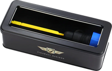 FIGURATI DESIGNS Performance Magnetic Oil Dipstick - Knurled - Blue - '07-'16 Touring/Trike FDP01-TCKN-B