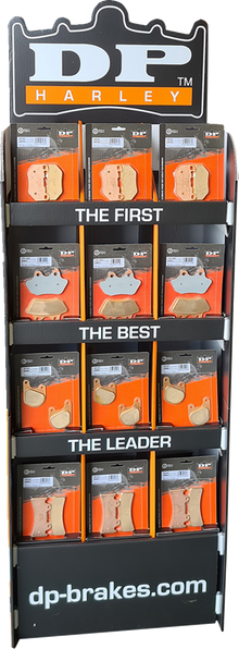 DP BRAKES Floor Display - For Harley Davidson® Models DSR003HD