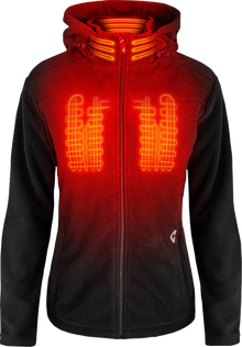 GERBING HEATED CLOTHING Women's 7V Thermite Fleece Heated Jacket 2.0 - Black - 2XL GER-TFJKT-7V-W-B-XXL