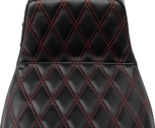 LE PERA Tailwhip Daddy Long Legs Seat - Red Double Diamond Stitch - FLH/FLT '23-'25 LV-587DLDD-R01