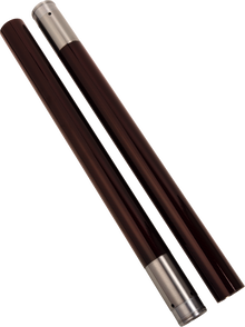 CUSTOM CYCLE ENGINEERING Fork Tubes - 49 mm - 23.875" - Deep Red 716103