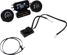 KOSO NORTH AMERICA Complete D2 Gauge Kit - LCD - Harley Davidson® - Baggers BA080050