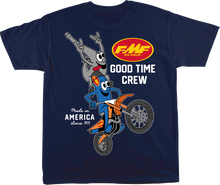 FMF Good Time Crew T-Shirt - Navy - XL SU25118902NVYXL