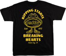 FMF Breakin Hearts T-Shirt - Black - Medium SU25118909BLKMD