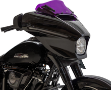 KLOCK WERKS Kolor Flare™ Windshield - 6-1/2" - Purple - FLHX KWW-01-0746