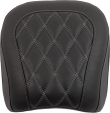 MUSTANG Wide Tripper™ Seat - Passenger - Gun Metal Stitching - FLT/FLH '23-'25 88511GM