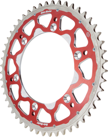 MOTO-MASTER Fusion Series Dual Ring Rear Sprocket - 48 Tooth - Red - Honda 620033348
