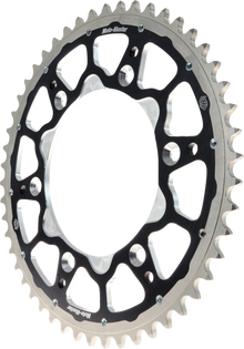 MOTO-MASTER Fusion Series Dual Ring Rear Sprocket - 46 Tooth - Black - Gas Gas/Husqvarna/KTM 620083246