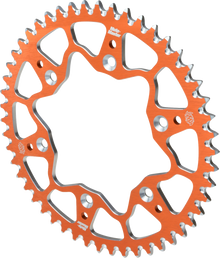 MOTO-MASTER 7075 Aluminum Rear Sprocket - 46 Tooth - Orange 620072546