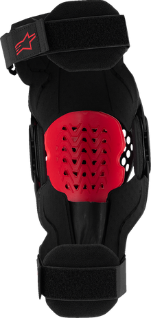 ALPINESTARS SX-1 Plasma Knee Guards - Black/Red/Cool Gray- S/M 6500326-1498-S/M