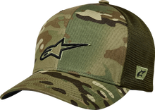 ALPINESTARS Recon Trucker Hat - Camo Green 1235-81470-6061-OS