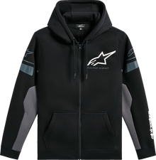 ALPINESTARS Esemex Zip Hoodie - Black/Charcoal - Large 1235-53200-1018-L